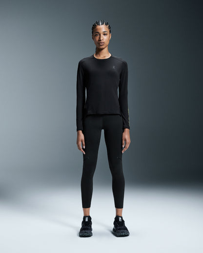 Women's Performance Long-T Lumos Black - US 5971