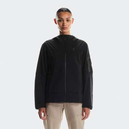 Women's Weather Jacket Black | Navy - US 3954