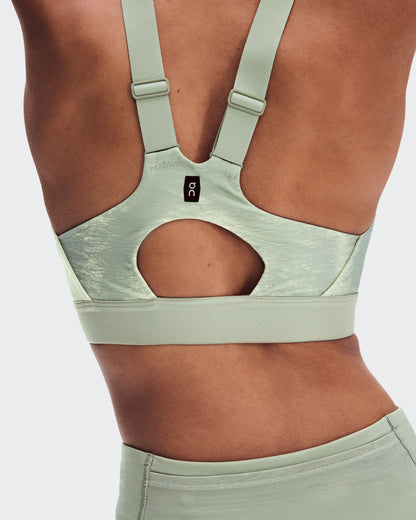 Women's Performance Bra Terra Seedling | Tin - US 3629