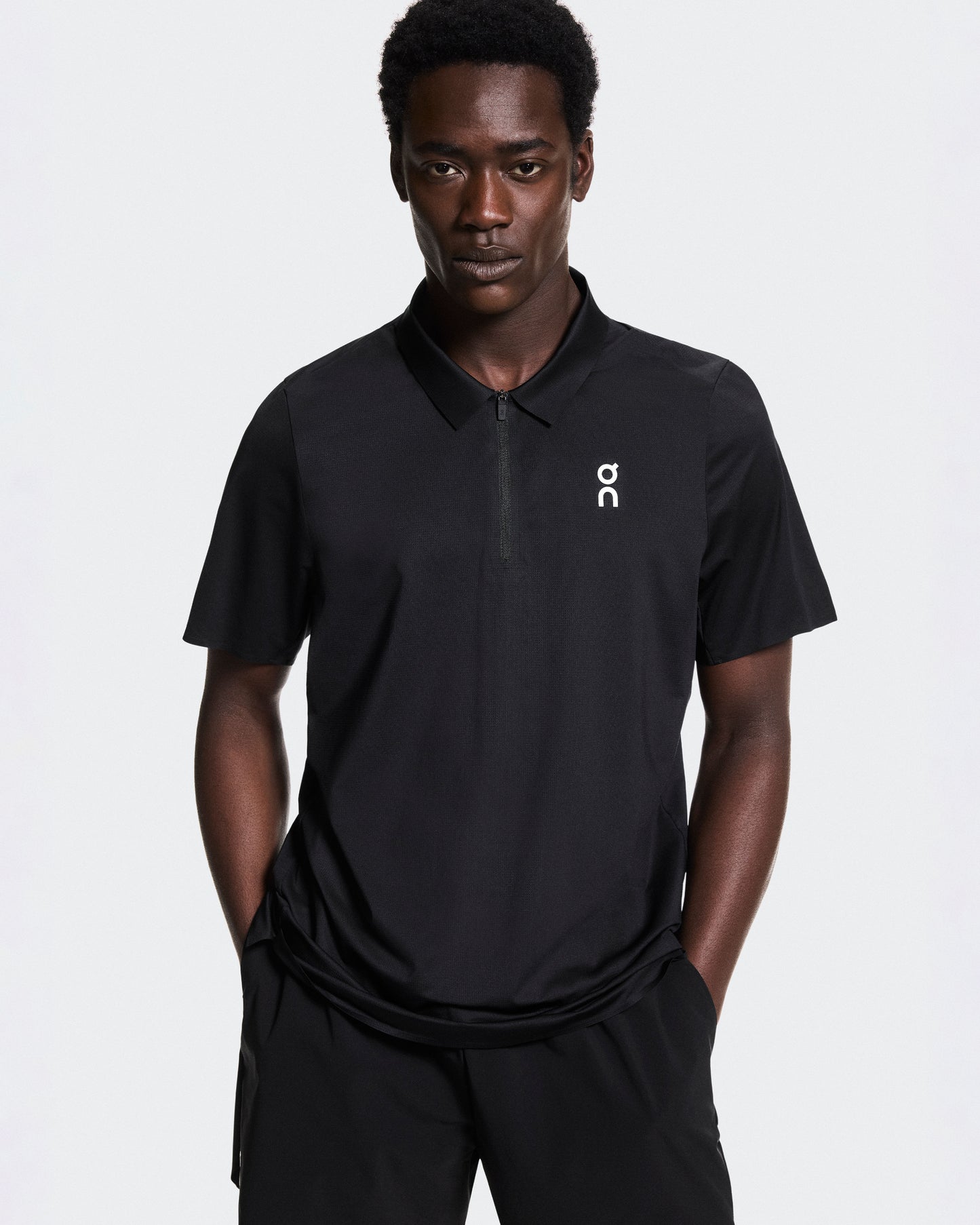 Men's Court Polo Black - US 5515