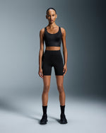 Women's Train Bra Longline Black - US 3912