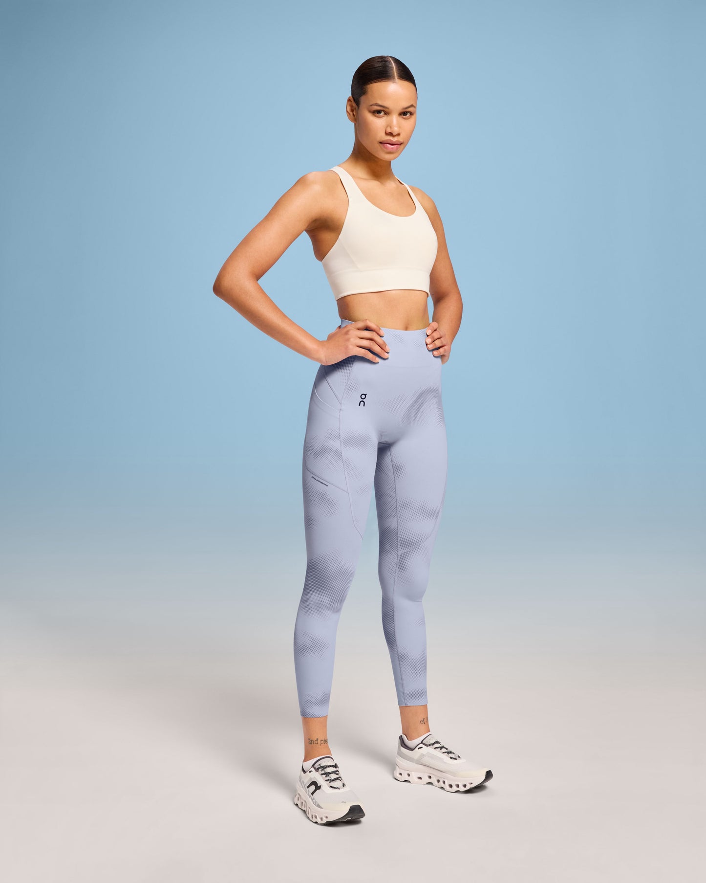 Women's Movement Tights Graphic Nimbus | Feather - US 1444
