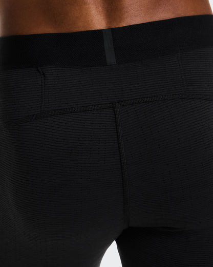 Men's Pace Tights Short Black | Black - US 7976