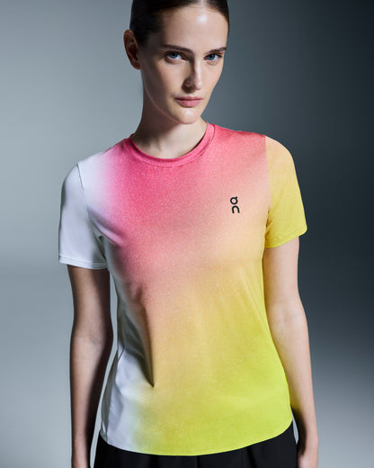 Women's Court-T White | Lime - US 6011