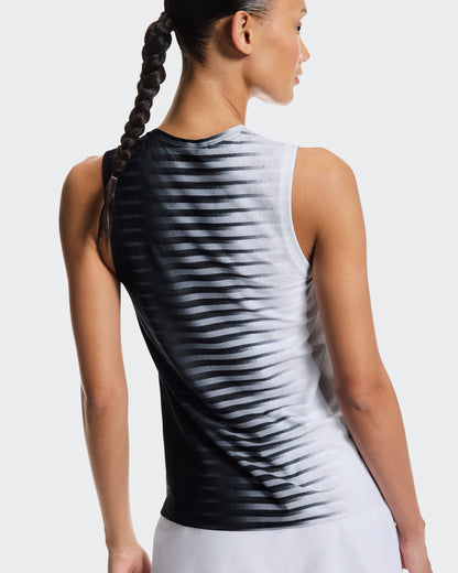 Women's Court Tank Edge Black | White - US 9546