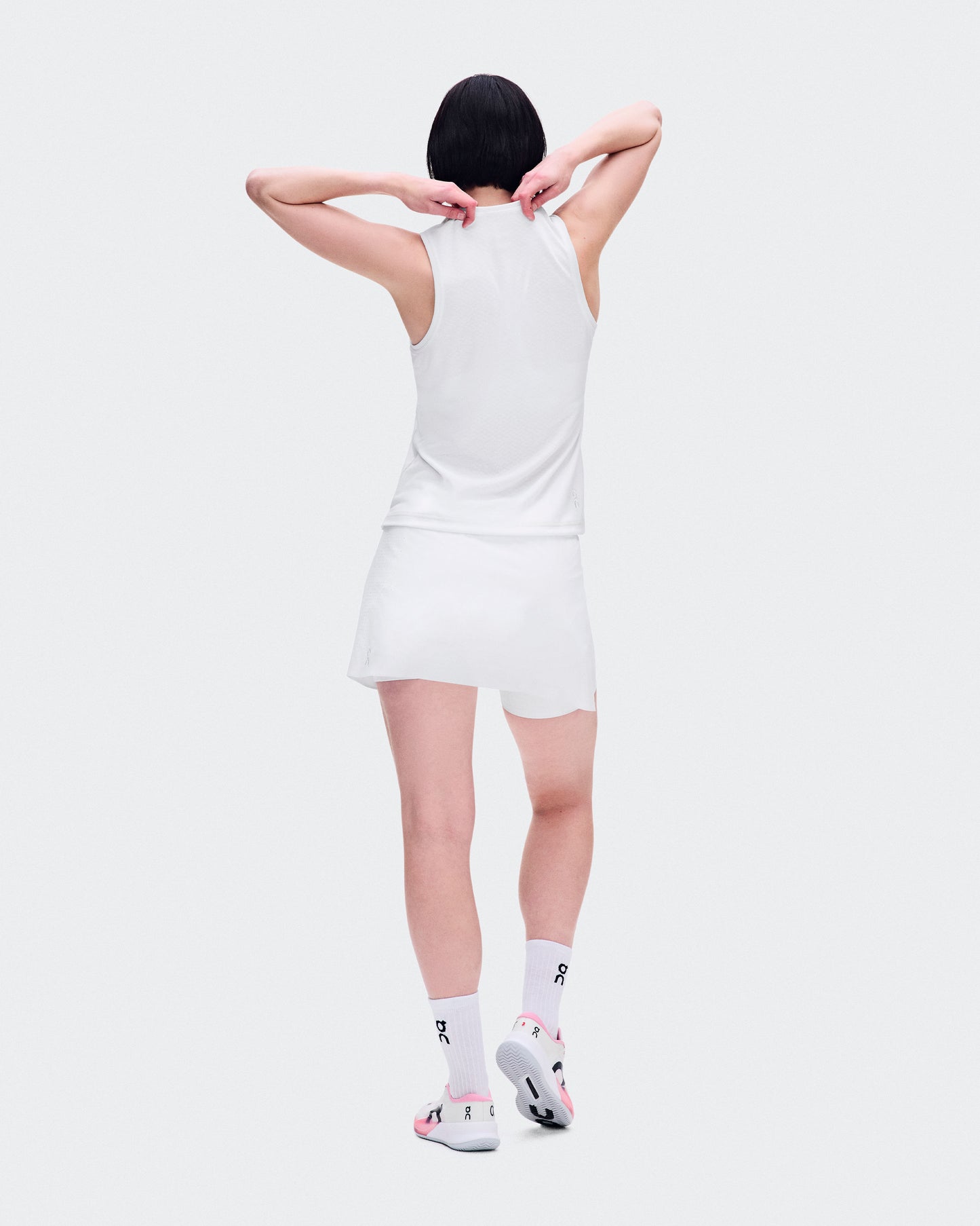 Women's Court Skirt Split LDN White - US 9528