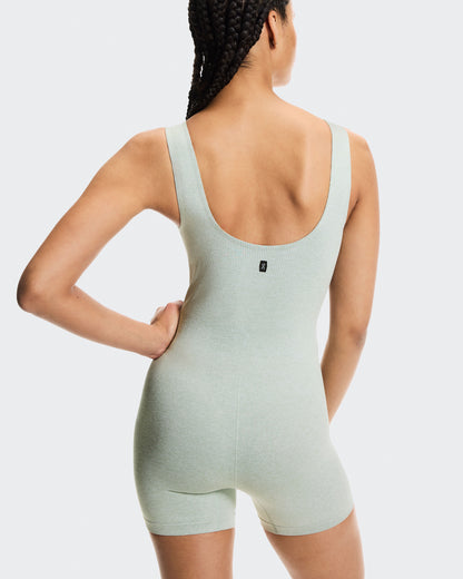 Women's Studio Knit Bodysuit Mineral Heather - US 4515