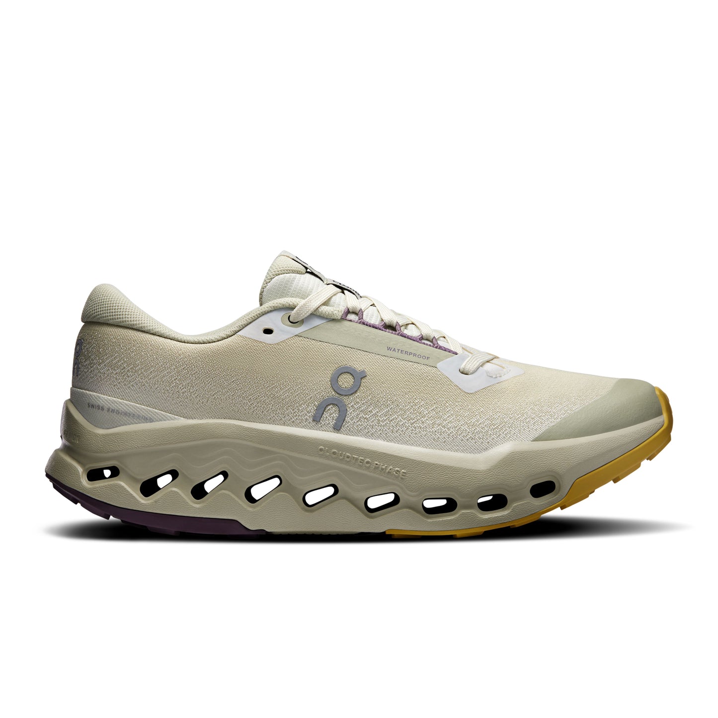 Women's Cloudsurfer Trail 2 Waterproof Ghost | Chalk - US 5096