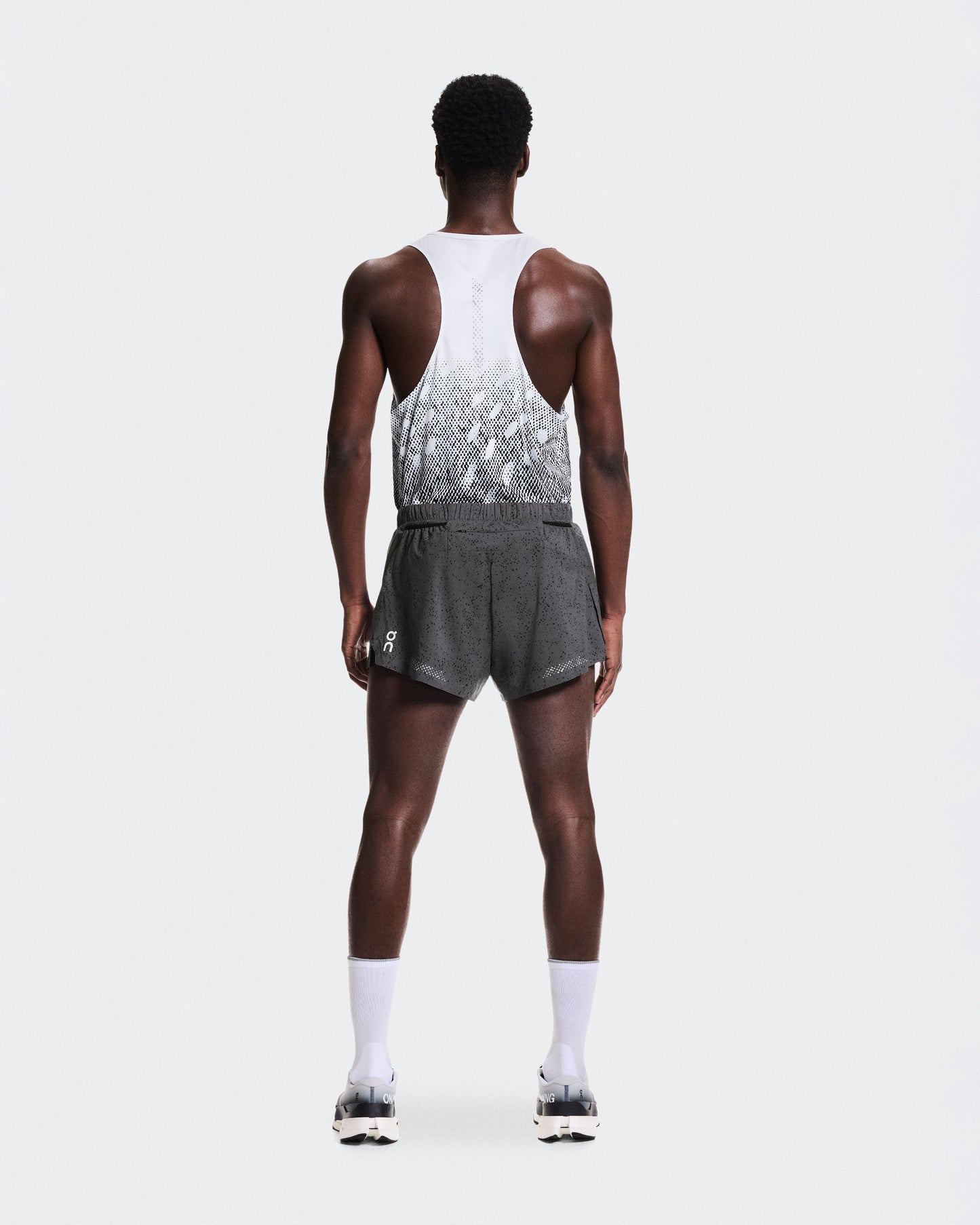 Men's Zero Shorts Iron | Black - US 0987