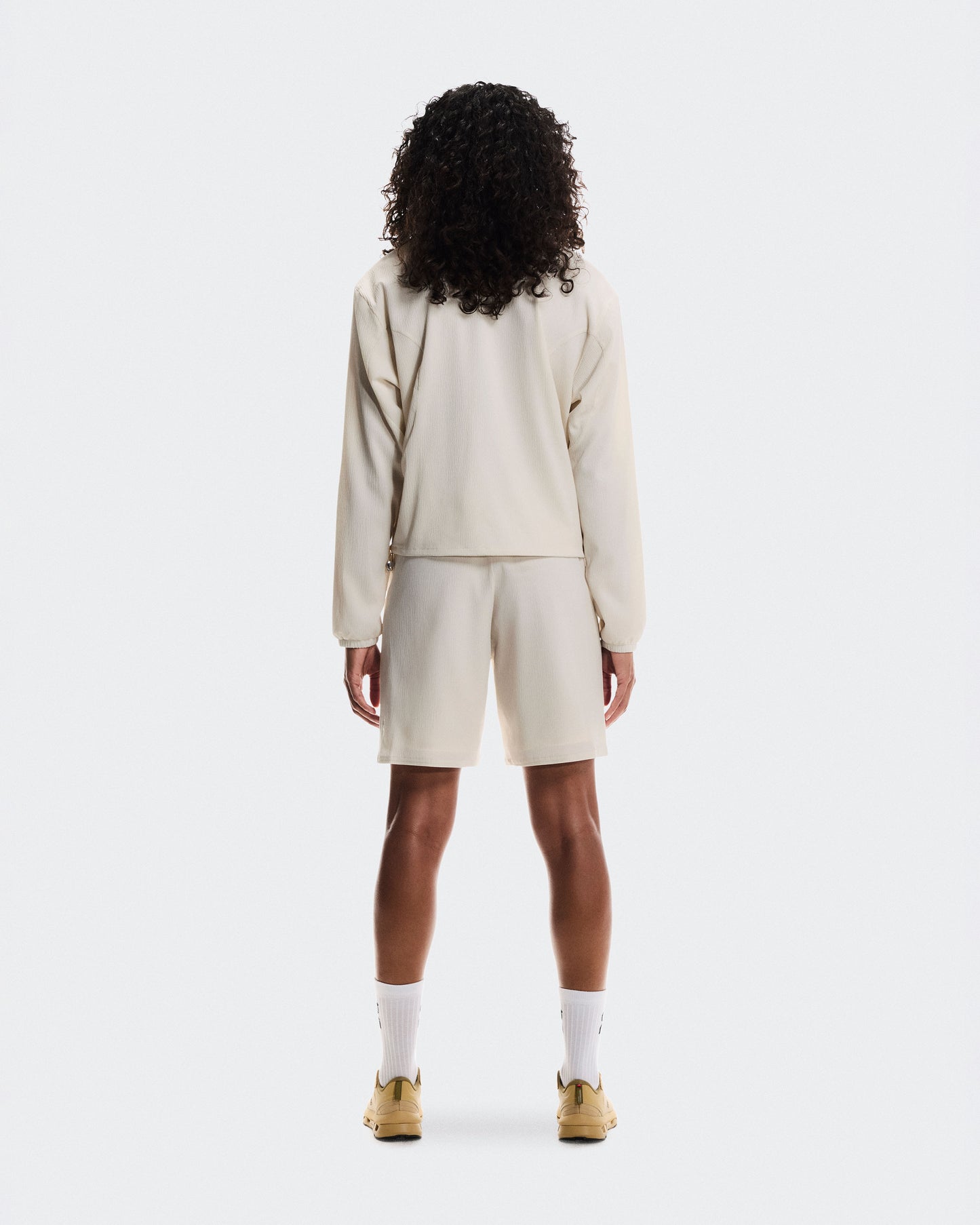 Women's Track Shorts Cream - US 0351