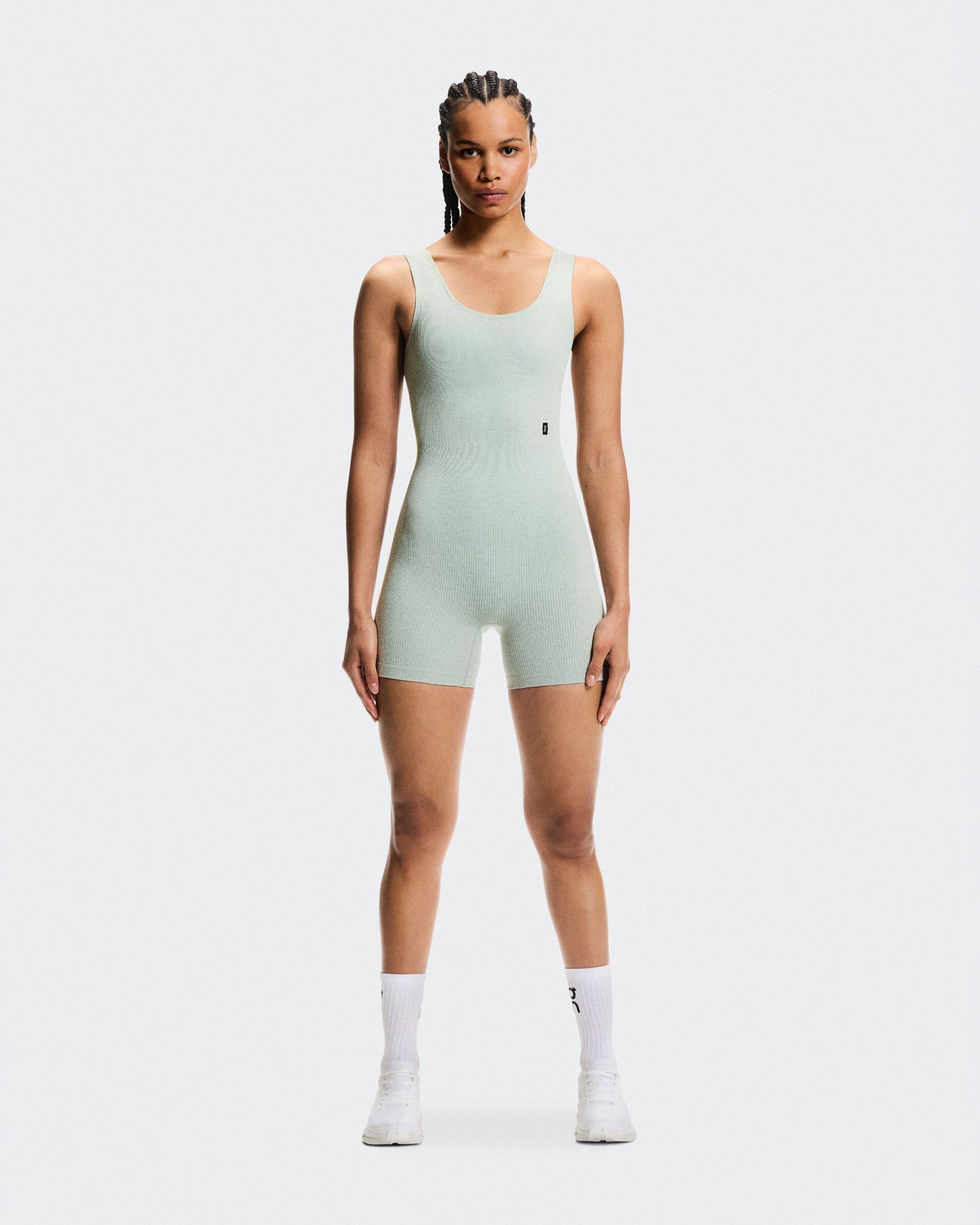 Women's Studio Knit Bodysuit Mineral Heather - US 4515
