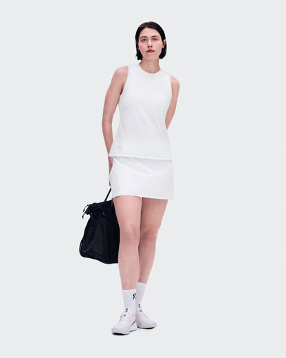 Women's Court Skirt Split LDN White - US 9528