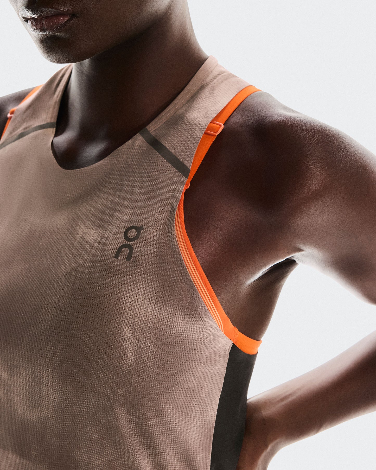 Women's Performance Tank AOP Cinder | Black - US 9712