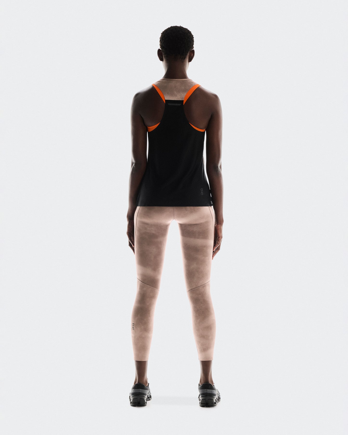 Women's Performance Tank AOP Cinder | Black - US 9712