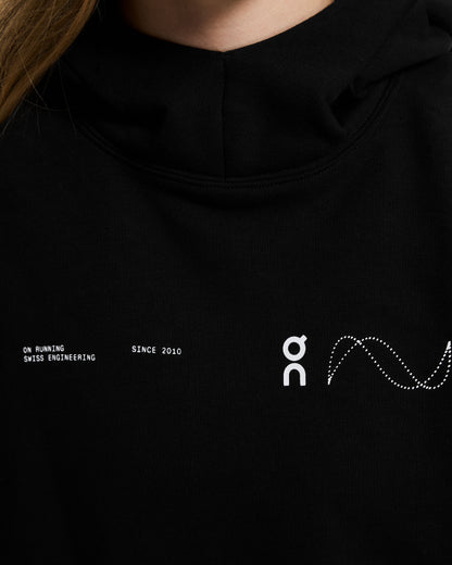 Women's Club Hoodie Avant Black - US 4369