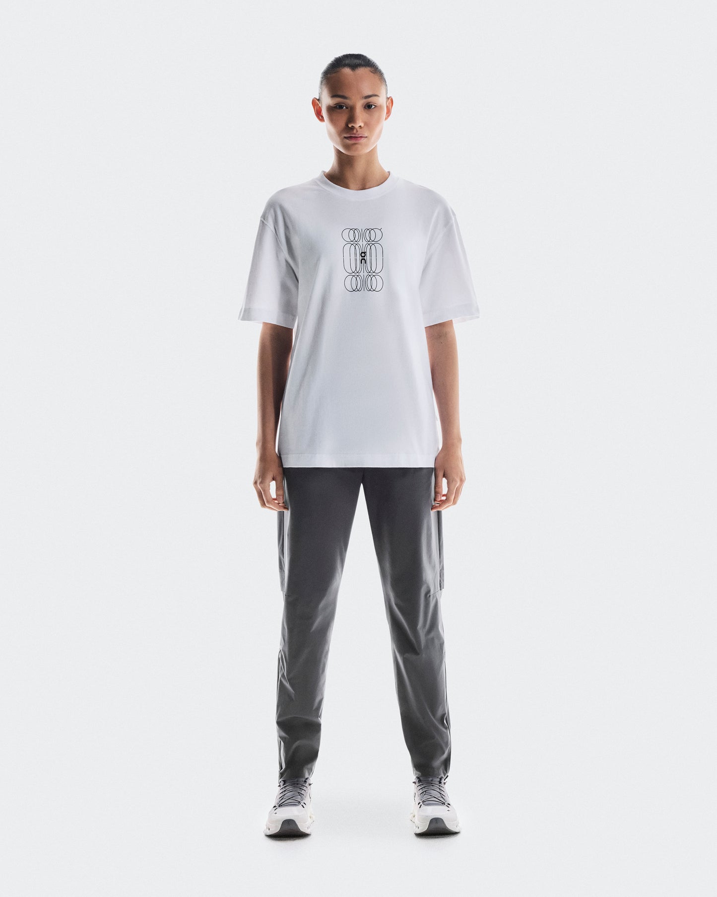 Women's Club-T Graphic White | Black - US 4738