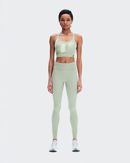 Women's Performance Bra Terra Seedling | Tin - US 3629