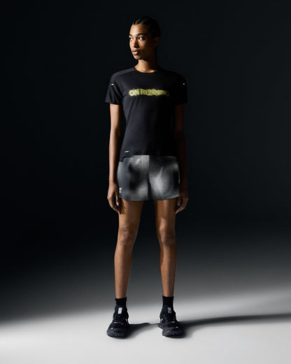 Women's Running Shorts Lumos Black - US 5495