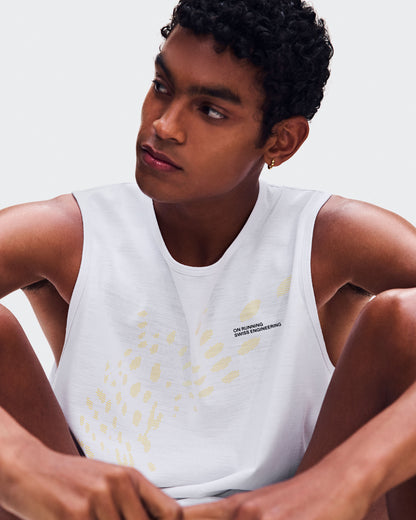 Men's On Run Tank White - US 1988