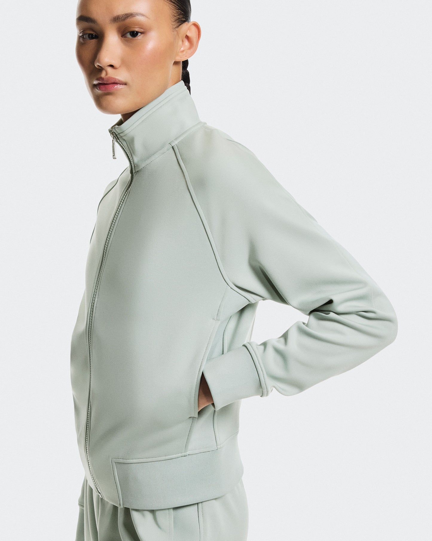 Women's Courtside Full-Zip Mineral - US 0008