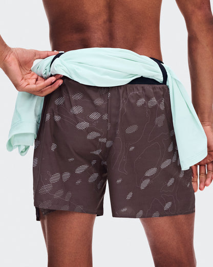 Men's Trail Shorts Mulberry - US 4423