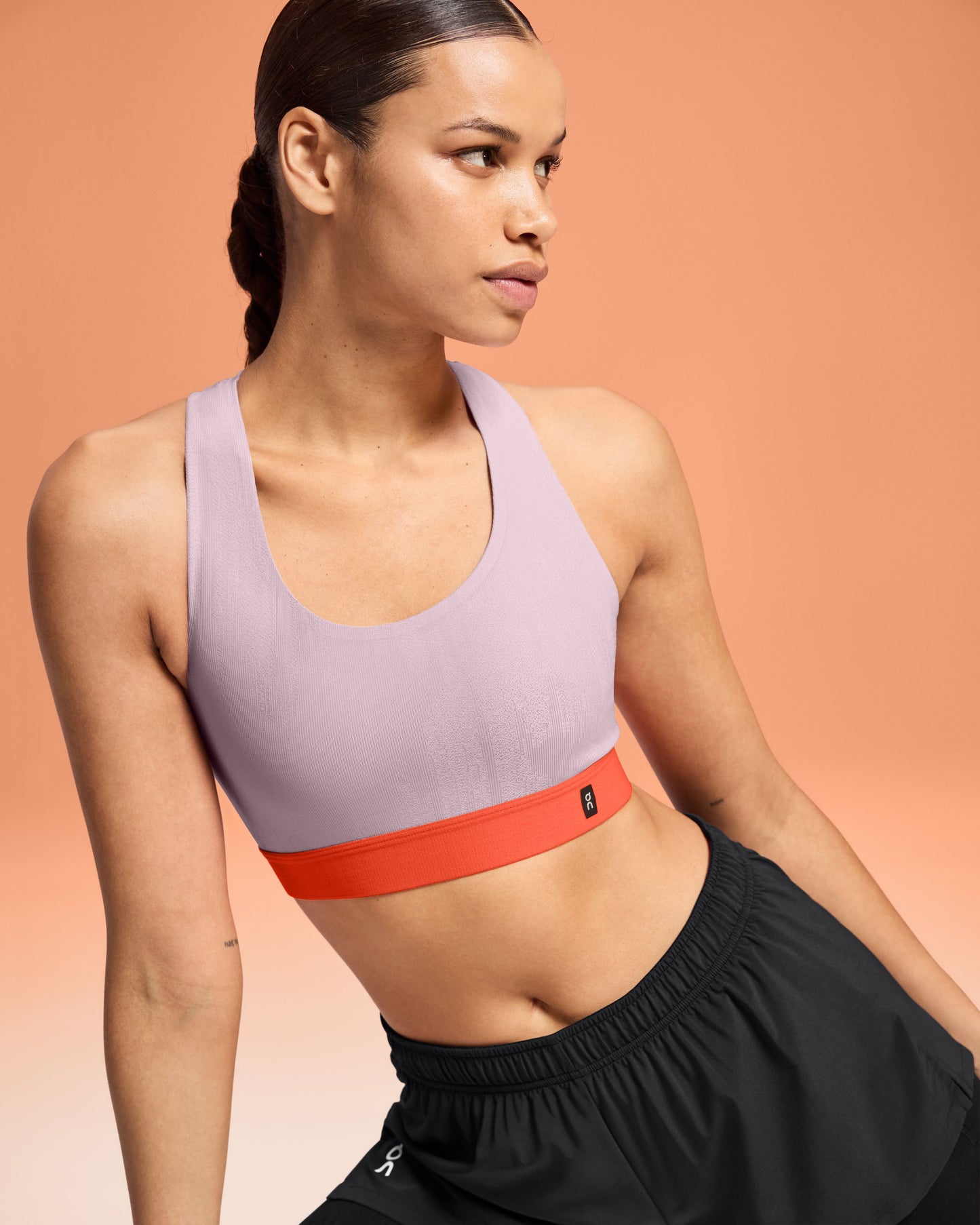 Women's Pace Bra Mauve | Flame - US 3988