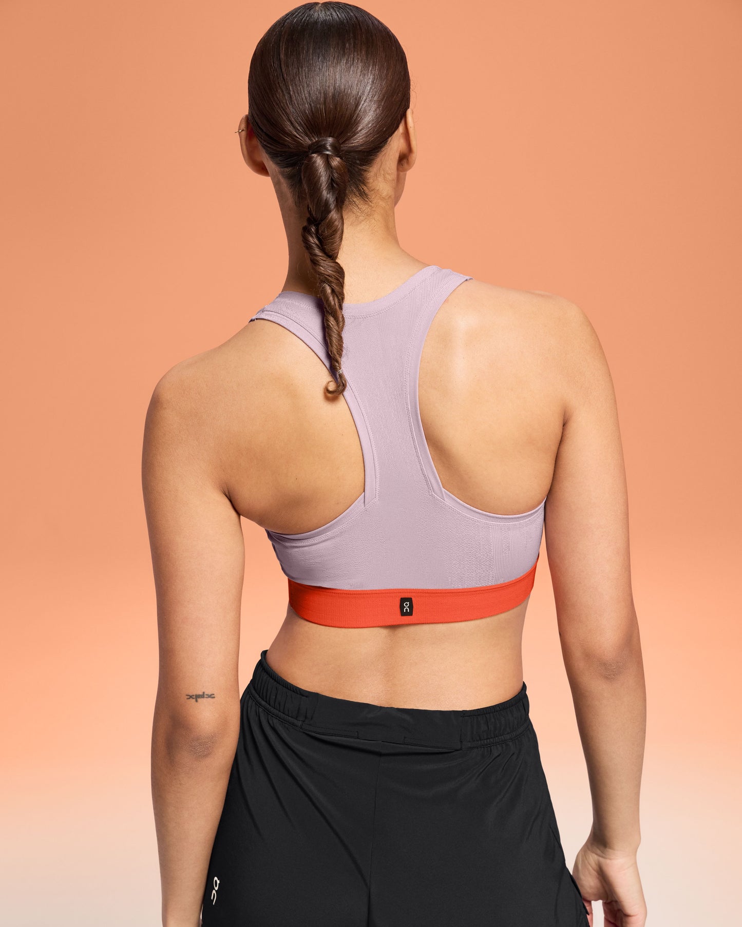 Women's Pace Bra Mauve | Flame - US 3988