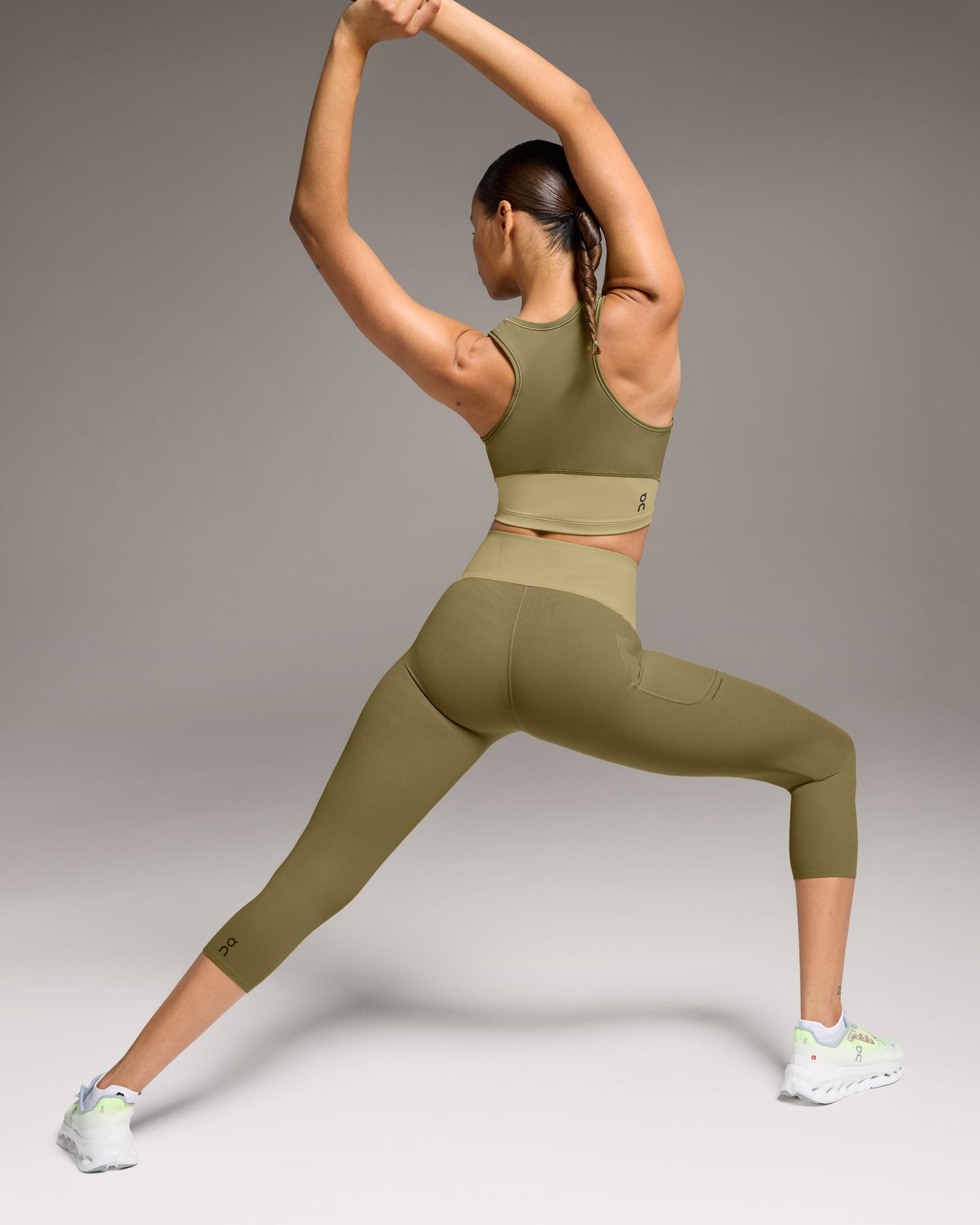 Women's Movement 3/4 Tights Hunter | Safari - US 8920