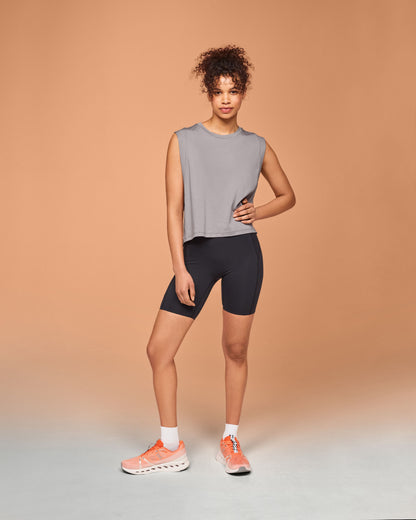 Women's Focus Crop Zinc - US 4065