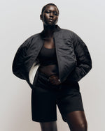 Women's Bomber Jacket Black - US 4739