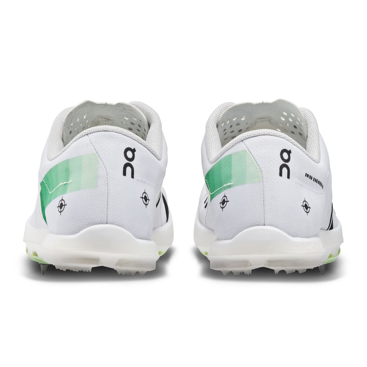 Women's Cloudspike 1500m Undyed-White | Mint - US 7468