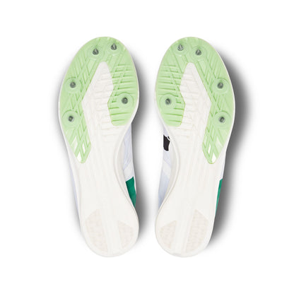Women's Cloudspike 1500m Undyed-White | Mint - US 7468